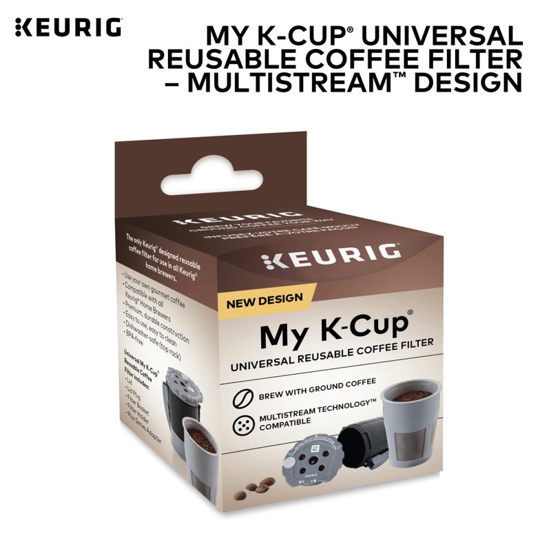 Keurig My K-Cup Universal Reusable Filter MultiStream Technology - Gray - Image 2