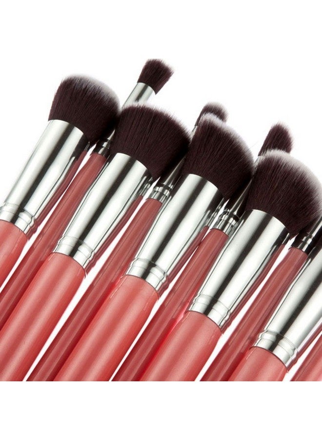 Glowhouse Nylon Bristle Makeup Brushes Kit With Blender Sponge and Brush - Image 3