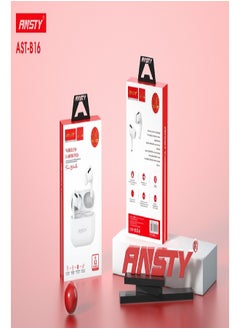 ANSTY Wireless Earbuds, 10M Range, 10H Battery Life, Music & Calling, AST-B23 White - pzsku/ZA2DD115337888D5CB019Z/45/1741247931/50ec655b-bb2a-4072-9edc-a307c2696e2e