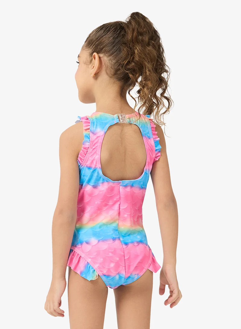 Pinata frill swimsuit