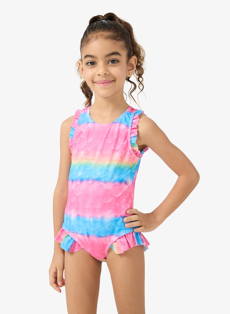 بنياتا ملابس سباحة بكشكش - Image 1