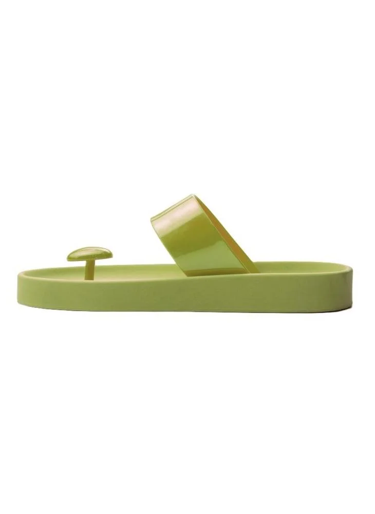 Voices Smooth Stone Women'S Anti Slip Sole  Single Strap Sandals - Yellow