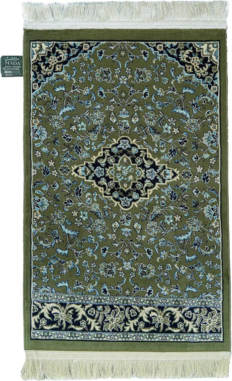 بلاتينيوم سجادة صلاة بلاتينيوم روضة المدينة، 70×110، أخضر - Image 1