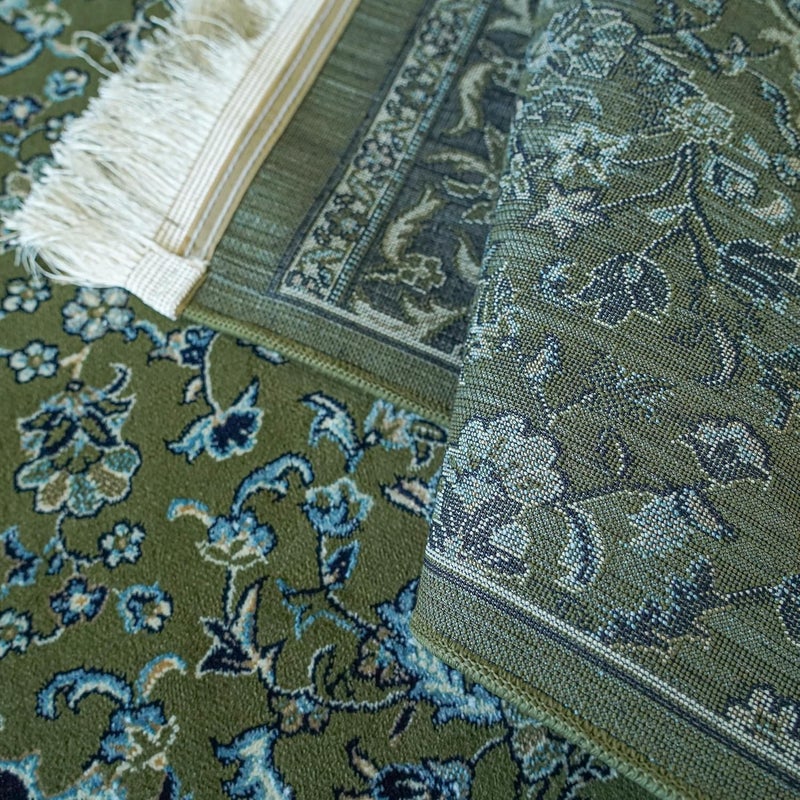 بلاتينيوم سجادة صلاة بلاتينيوم روضة المدينة، 70×110، أخضر - Image 4