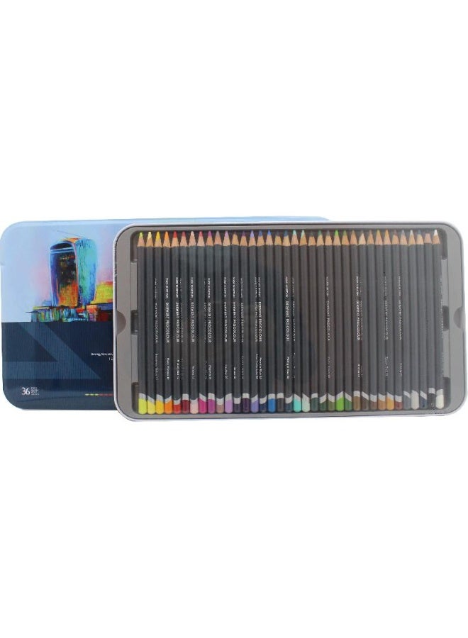 Derwent Color Pencil Set Assorted Color 36 Colors - Image 2