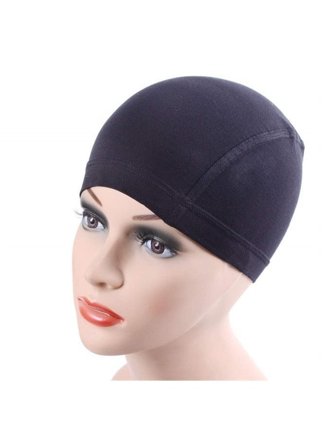 yantaisiyu 1 Piece Bamboo Fiber Wig Cap Comfortable Elastic Wig Cap for Wig (Black)  - Image 1