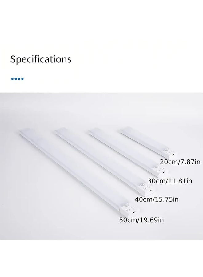 40cm LED Motion Sensor Light Wireless Magnetic USB Rechargeable Adjustable Color Soft Brightness Indoor Wardrobe Kitchen Cabinet Staircase Night Light - Image 3