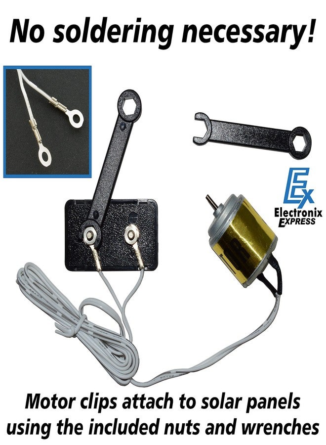 EX ELECTRONIX EXPRESS Solar Power Training Course Science Project - Teaches How to Make Solar and Electrical Circuits, Illustrated Guidebook Included - Image 2