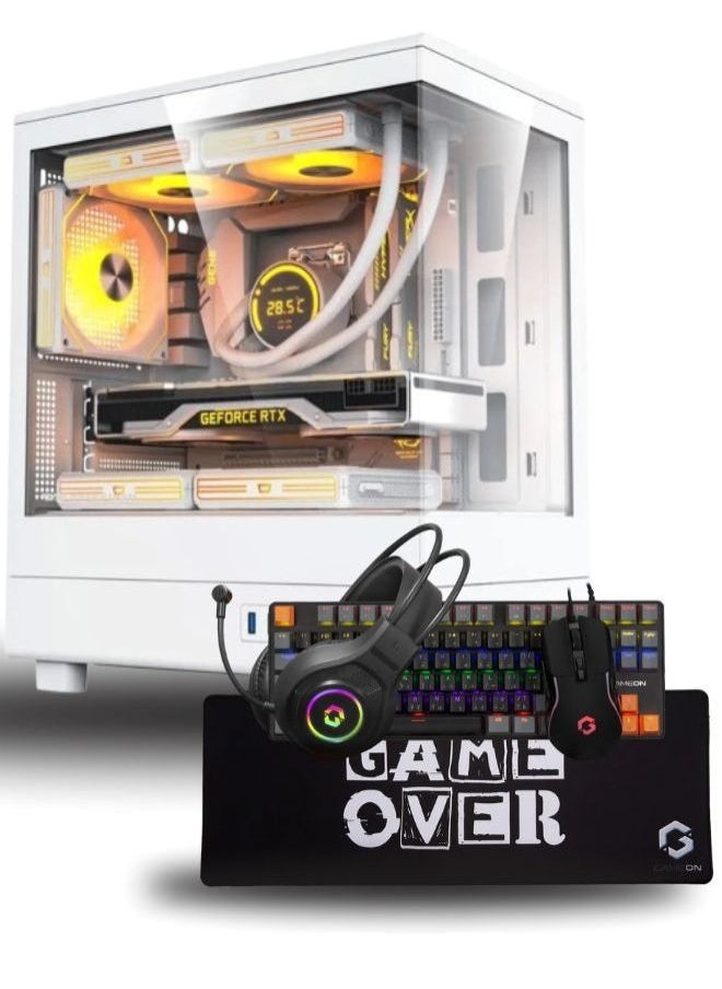 DarkFlash Ultimate Gaming PC Bundle | Intel Core i5-12400F | RTX 3050 | 16GB RAM | 500GB SSD + FREE Gaming Accessories!  - Image 1