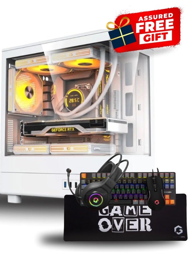 DarkFlash - Ultimate Gaming PC Bundle | Intel Core i5-12400F | RTX 3050 | 16GB RAM | 500GB SSD + FREE Gaming Accessories! - Image 1