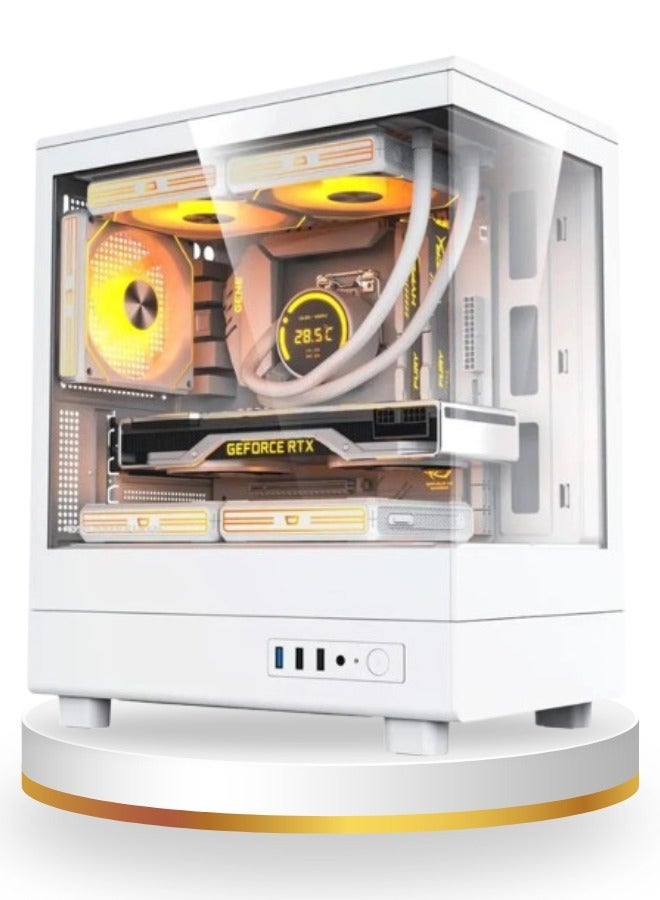 DarkFlash Ultimate Gaming PC Bundle | Intel Core i5-12400F | RTX 3050 | 16GB RAM | 500GB SSD + FREE Gaming Accessories! White - Image 2
