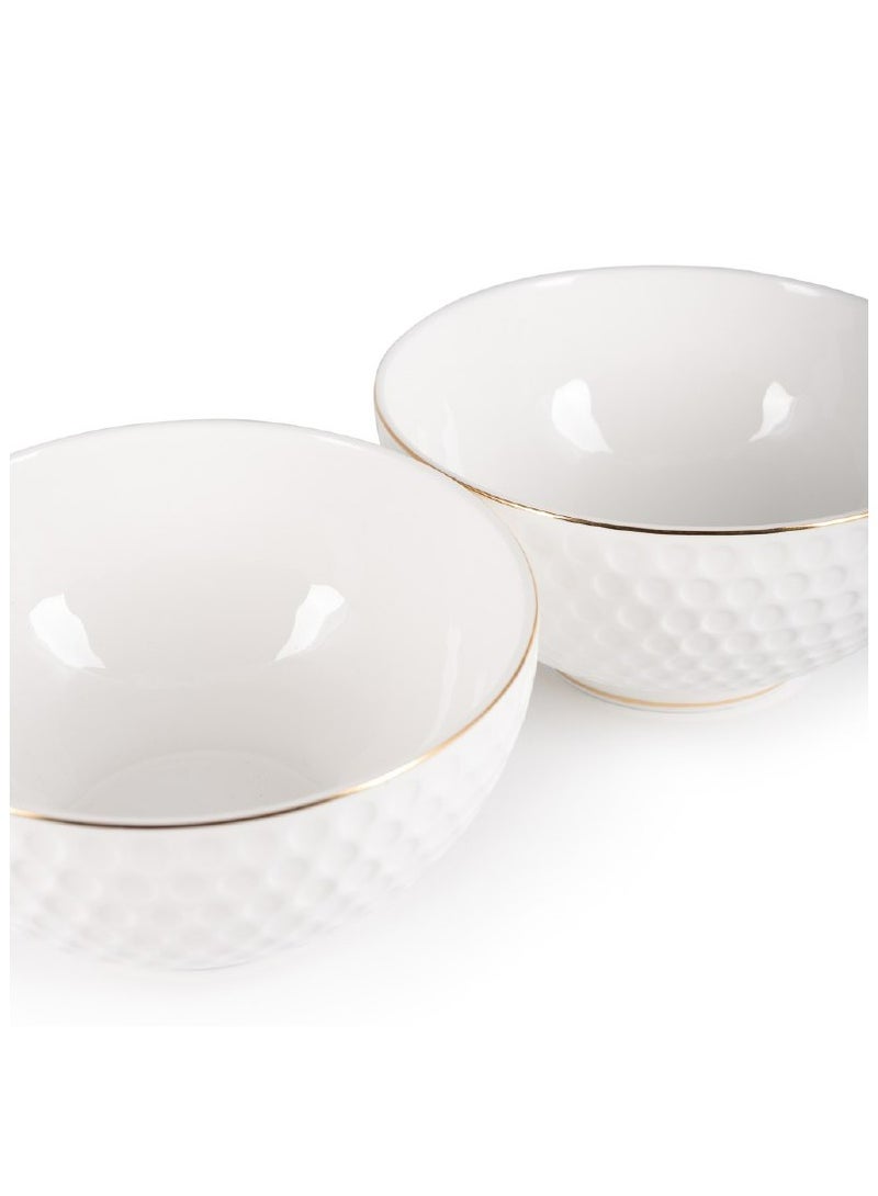 Fissman 2-Piece Bowls 340ml Fine Bone China Noemi Series - Image 5