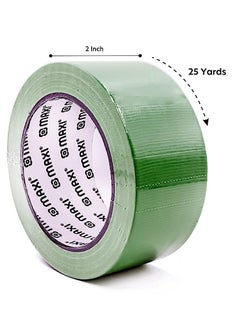 Maxi 6-Piece Two Inch Wide Green Cloth Tape With 25 Yards Length  - Image 2