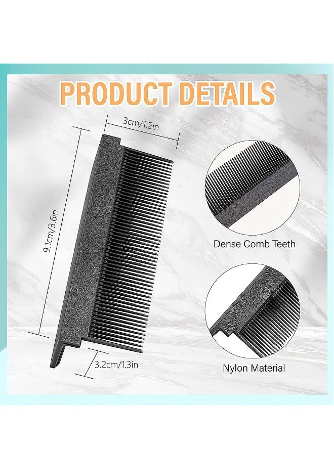 Flat Iron Combs Attachment Clips, 2 Pcs Nimble Hair Straightening Combs, Ideal for DIY Hairstyling and Professional Hairdressers - Image 2