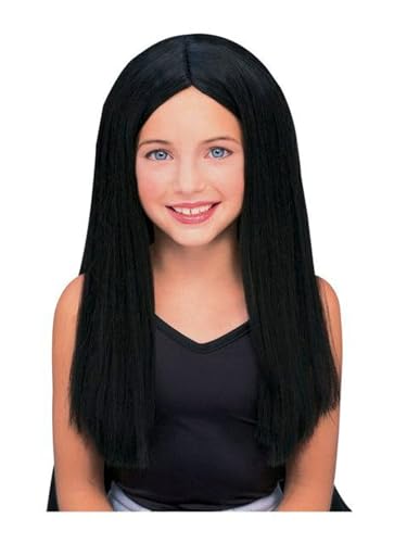 Rubies Child's Witch Costume Wig, Black - Image 2
