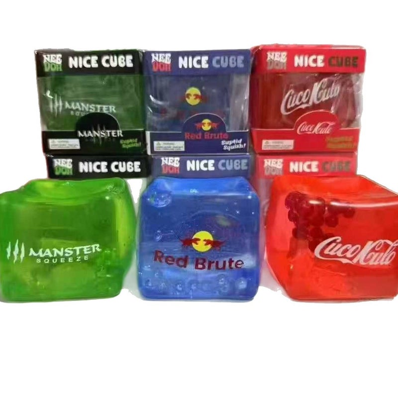 Needoh Cube Sensory Fidget Toy Stress Relief Squeeze Toy - Image 5