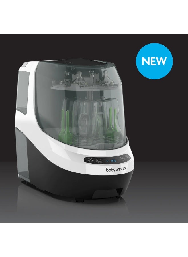 Baby Brezza Bottle Washer Pro - Baby Bottle Washer, Sterilizer + Dryer - All in One Machine Cleans Bottles, Pump Parts, & Sippy Cups - Replaces Hand Washing, Bottle Brushes and Drying Racks - Image 1