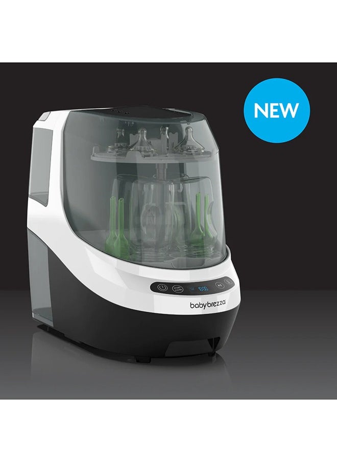 Baby Brezza - Bottle Washer Pro - Baby Bottle Washer, Sterilizer + Dryer - All in One Machine Cleans Bottles, Pump Parts, & Sippy Cups - Replaces Hand Washing, Bottle Brushes and Drying Racks - Image 1