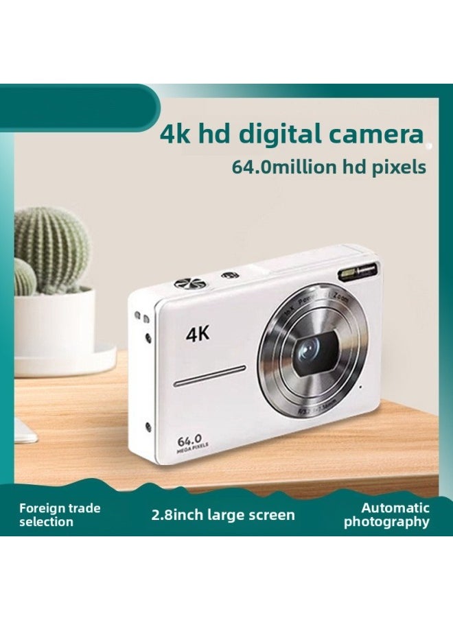 Generic High-Definition Digital Camera Student Mini Digital Camera Children's Special Photography Shooting Camera Gift-Color:Hd White 2.4inch Screen  - Image 2