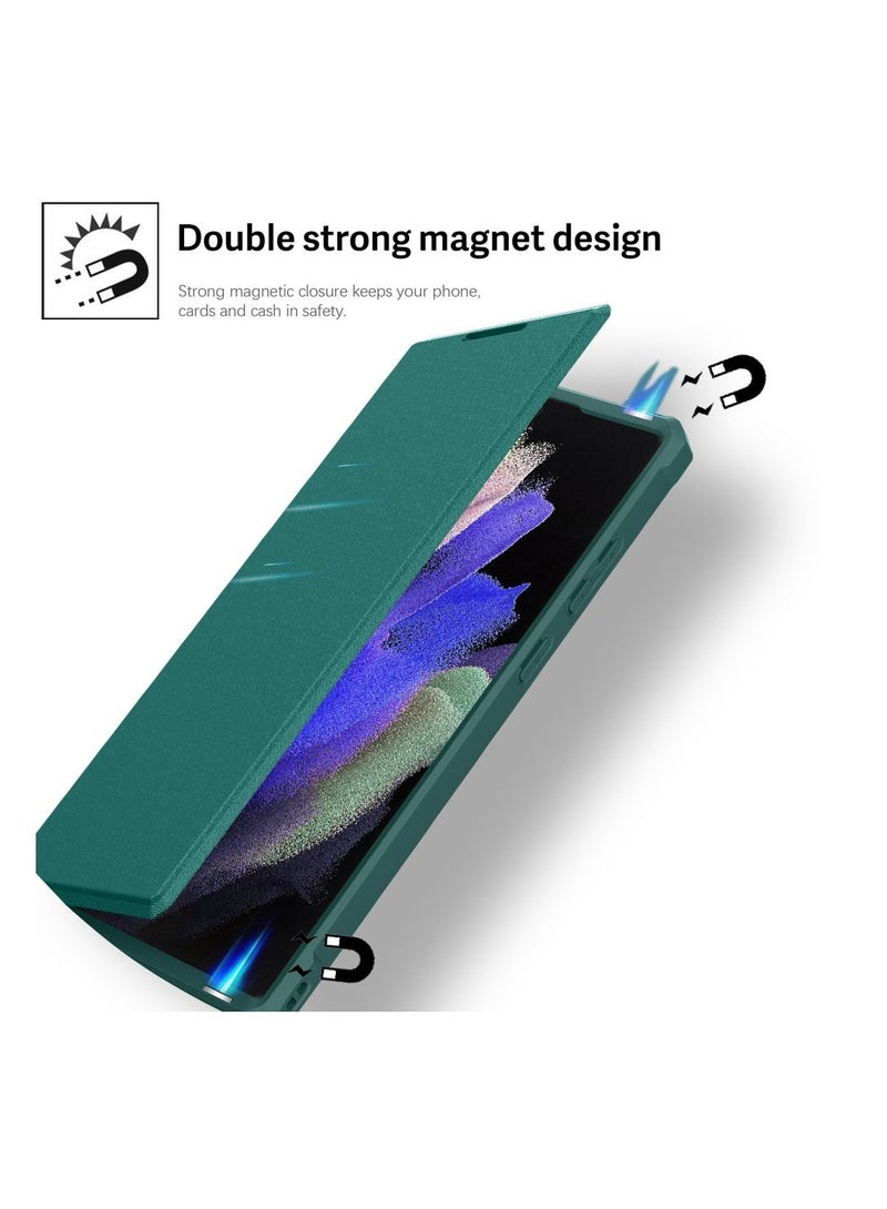 Suteni Flip Cover Magnetic Phone Case for Samsung - Image 2