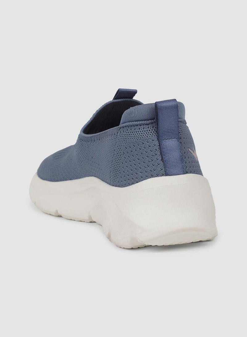 CAMPUS Women's Blue Slip On Walking Shoes - Lightweight Shoes, Elegant Design for Minimal Look - Image 4