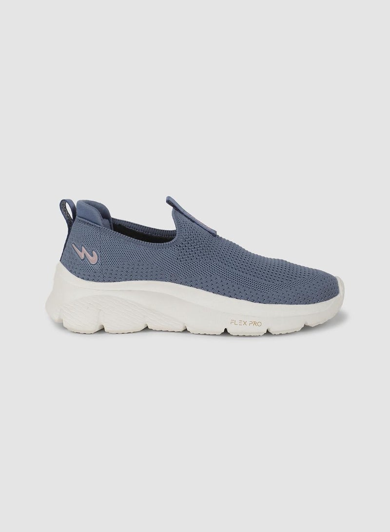 CAMPUS Women's Blue Slip On Walking Shoes - Lightweight Shoes, Elegant Design for Minimal Look - Image 1