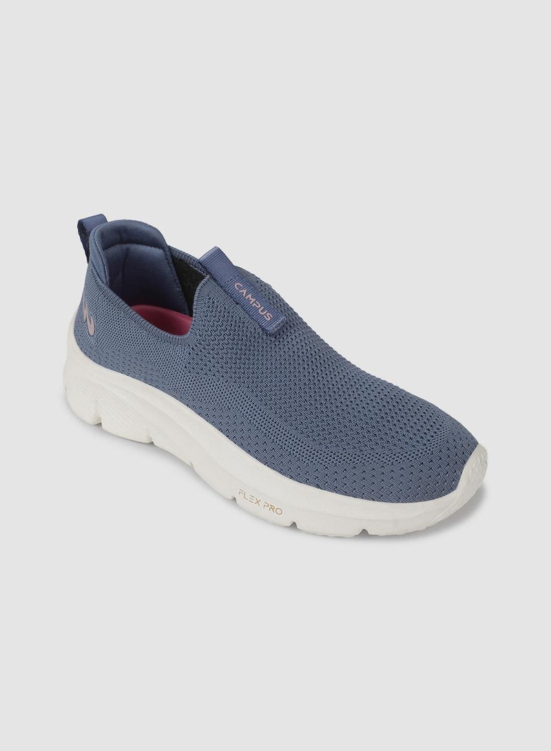 CAMPUS Women's Blue Slip On Walking Shoes - Lightweight Shoes, Elegant Design for Minimal Look - Image 3