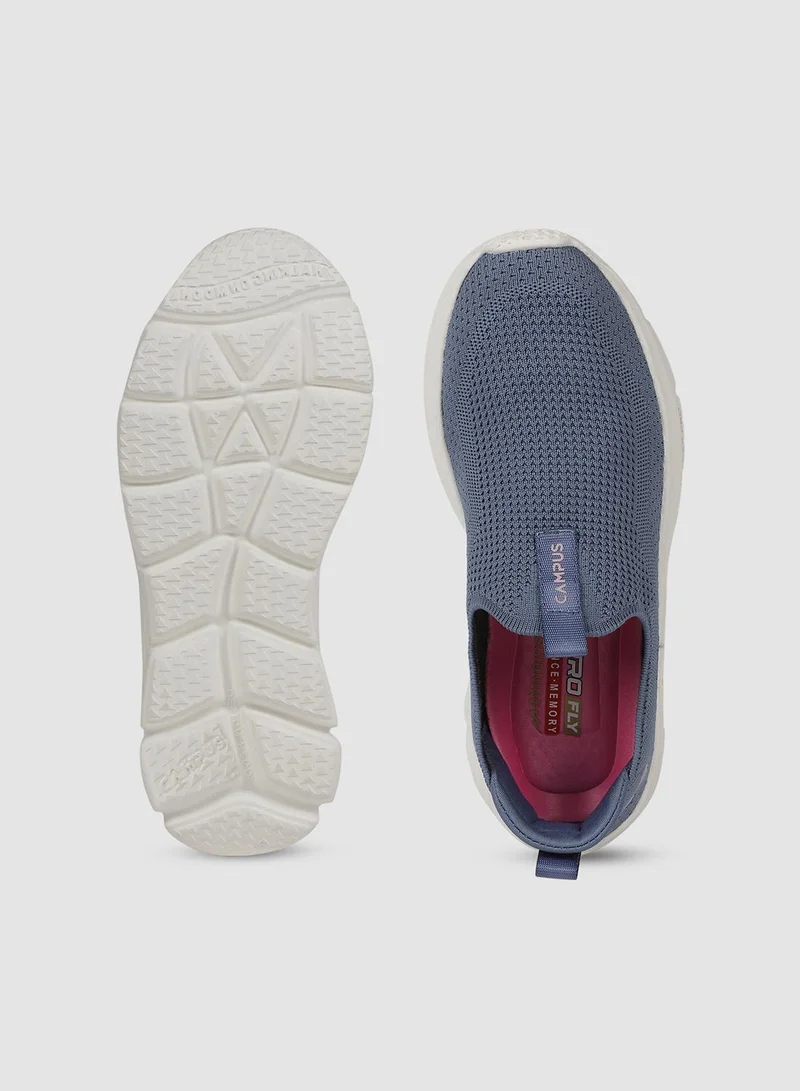 CAMPUS R.Slate/Pink Women's Blue Slip On Walking Shoes - Lightweight Shoes, Elegant Design for Minimal Look for Women | Best Price UAE