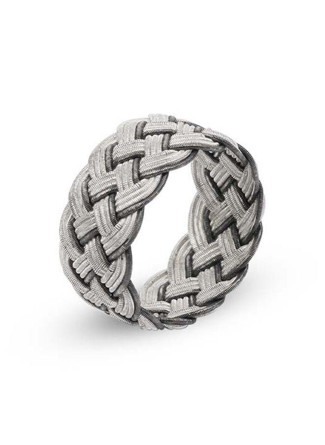 Silver Town - Men's Wedding Ring - Image 1