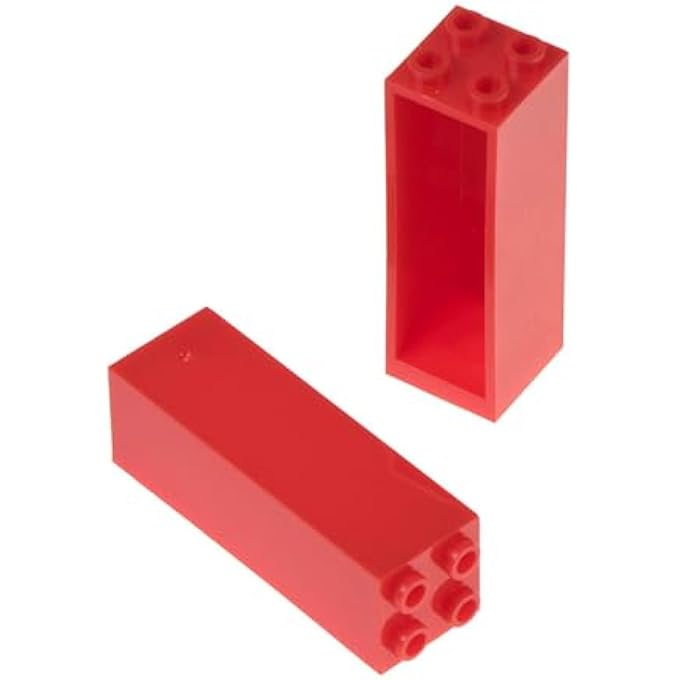 Strictly Briks BUILDING BRICKS FOR TOWERS AND MORE (RED) - Image 5