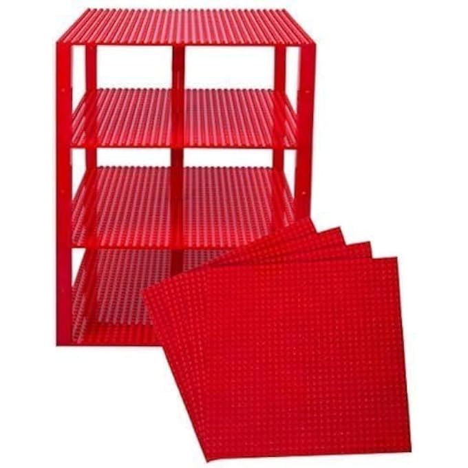 Strictly Briks BUILDING BRICKS FOR TOWERS AND MORE (RED) - Image 2