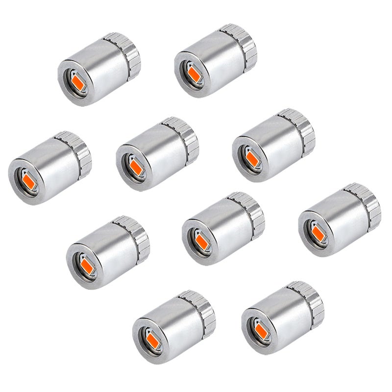 BTFO 10pcs Miniature LED Lights, Mini Lights Battery Included for DIY Craft Dollhouse Small Electric Lamp for Paper Lantern Decoration Dollhouse Accessories (Red Light) - Image 1