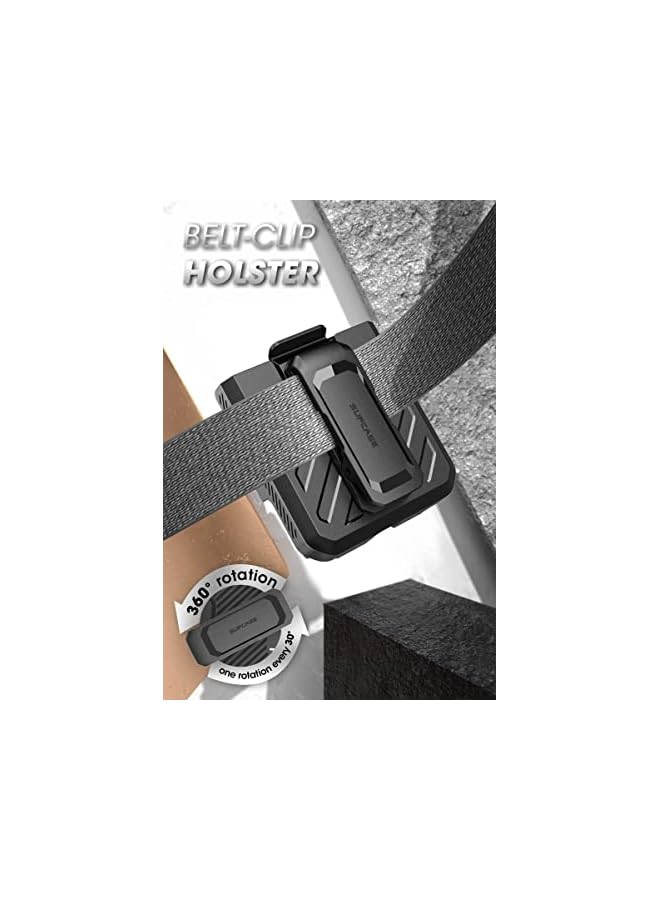 سوبكيس حافظة سلسلة Unicorn Beetle Pro لهاتف Samsung Galaxy Z Flip 3 5G (2021)، حافظة حماية متينة بطبقة مزدوجة لكامل الجسم مع حافظة (إمالة) - Image 4