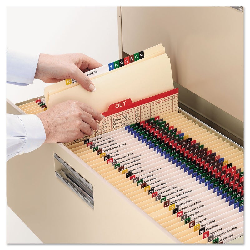 Smead Fastener File Folder, 2 Fasteners, Reinforced Straight-Cut Tab, Letter Size, Manila, 50 per Box (14513) - Image 4