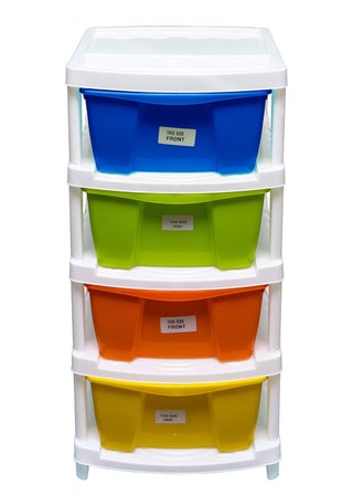Veer Multipurpose Plastic Modular 4 Drawer System Chest Storage Organizer Set Multicolor - pzsku/ZA2DE75AC96659970F9C6Z/45/1748265548/b6dd650b-f8f5-4d12-ab94-351e173d8811