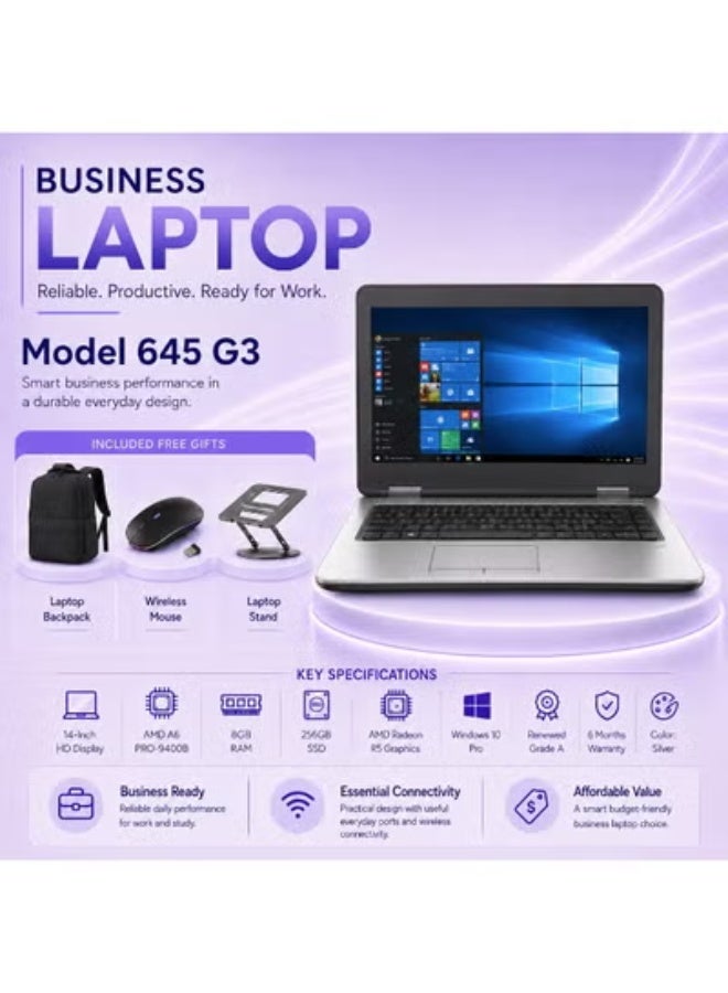 15.6 Inch Laptop with i5 Processor, 4GB RAM, 500GB HDD, DOS System, Large Display for Everyday Use with Free Bag, Stand and Mouse - Image 1