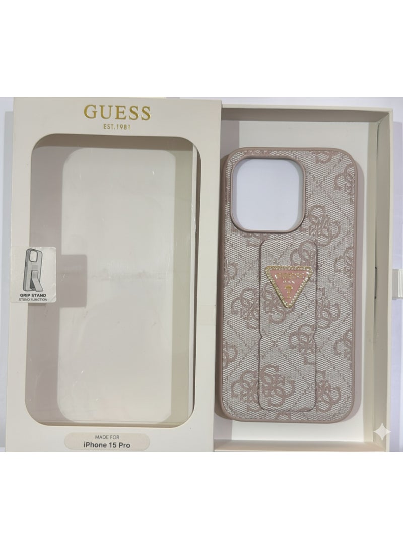 GUESS Guess iPhone 15 Pro case with grip
