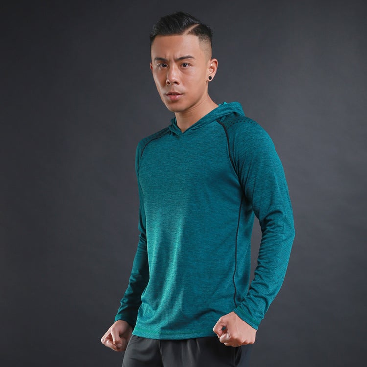 Generic Mens Autumn Winter Long Sleeve T-shirt 1084 Green