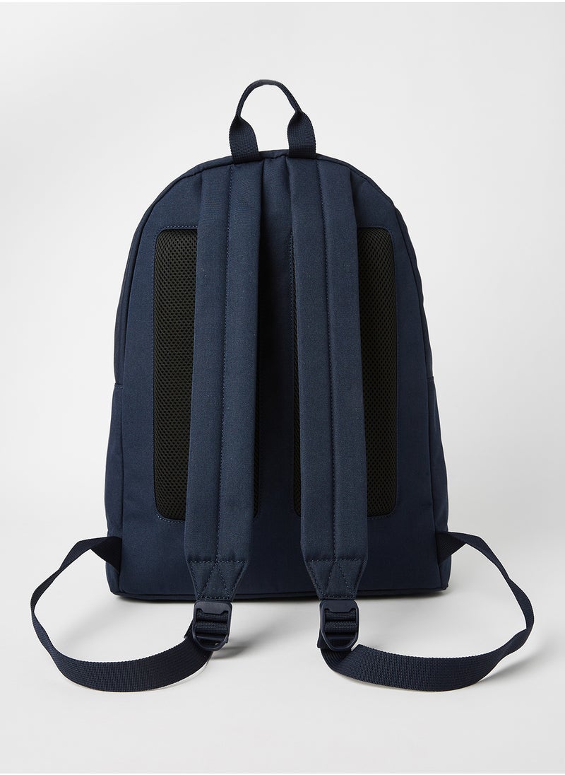 LACOSTE - Néocroc Canvas Backpack Blue - Image 1