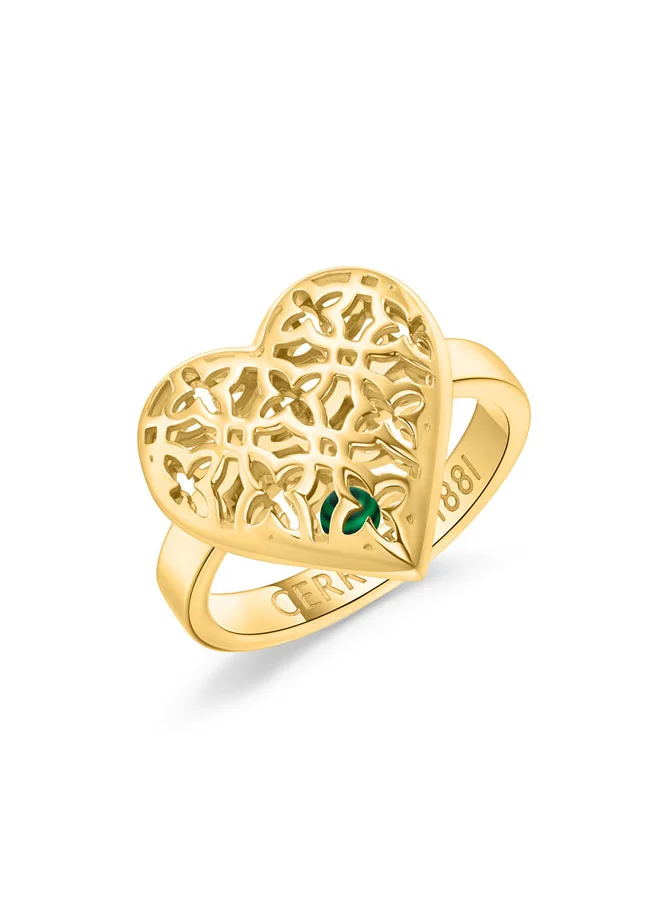 شيروتي 1881 Cerruti 1881 Cettina Gold Plated Ring For Women - CIJLF0009703