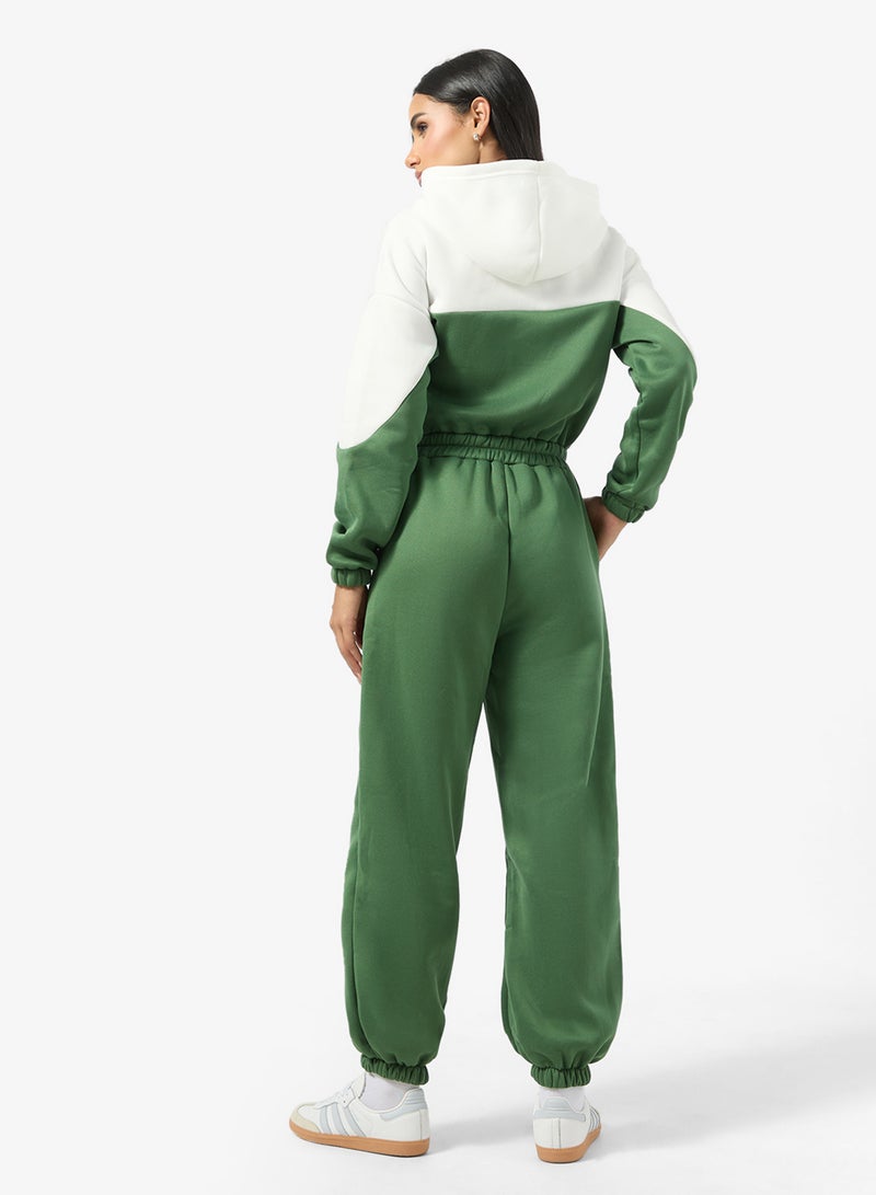 جينجر جمبسوت صوف بسحاب ولون متدرج - Image 2