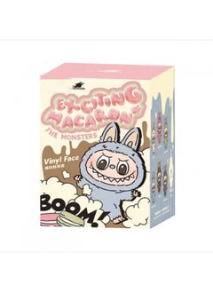 Bubble Mart Labubu Generation II Heart Macaron Vinyl Face Blind Box Plush Doll Toy Ornaments-Specifications:A Random One Of The First Generation-Color:High Quality
