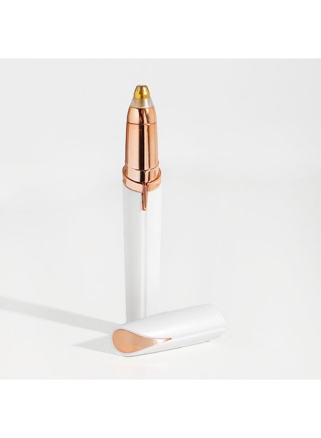 حاجب القطع للنساء ، مزيل شعر الحواجب القابل لإعادة الشحن ، حلاقة كهربائية غير مؤلمة ، جبين العين وإزالة الشعر الوجه الأبيض - Image 1