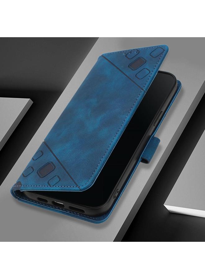 زبون جراب لهاتف Honor X9c Smart 5G Global مصنوع من الجلد المنقوش الملمس - Image 3