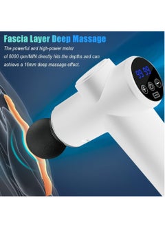 Necomi Massage Gun Deep Tissue, Strong Blow Muscle Massager, Used For Body Massage, Pain Relief, Fitness Recovery  - Image 2