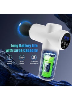 Necomi Massage Gun Deep Tissue, Strong Blow Muscle Massager, Used For Body Massage, Pain Relief, Fitness Recovery  - Image 3
