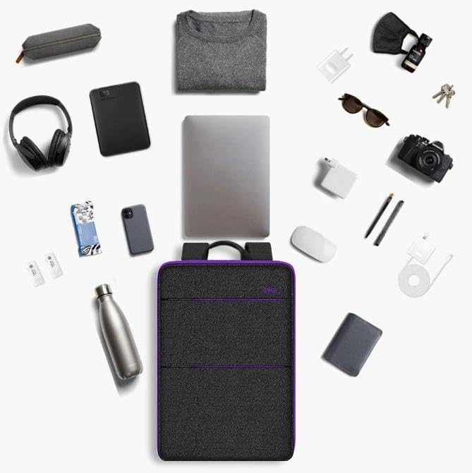 ZINZ Slim & Expandable Laptop Backpack 15 15.6 16 Inch Case, Water Resistant Travel Backpack Compatible with MacBook Pro/Neo 16" 15", Dell XPS 15 16 and Most 15" 15.6" 16" Notebooks - Image 5