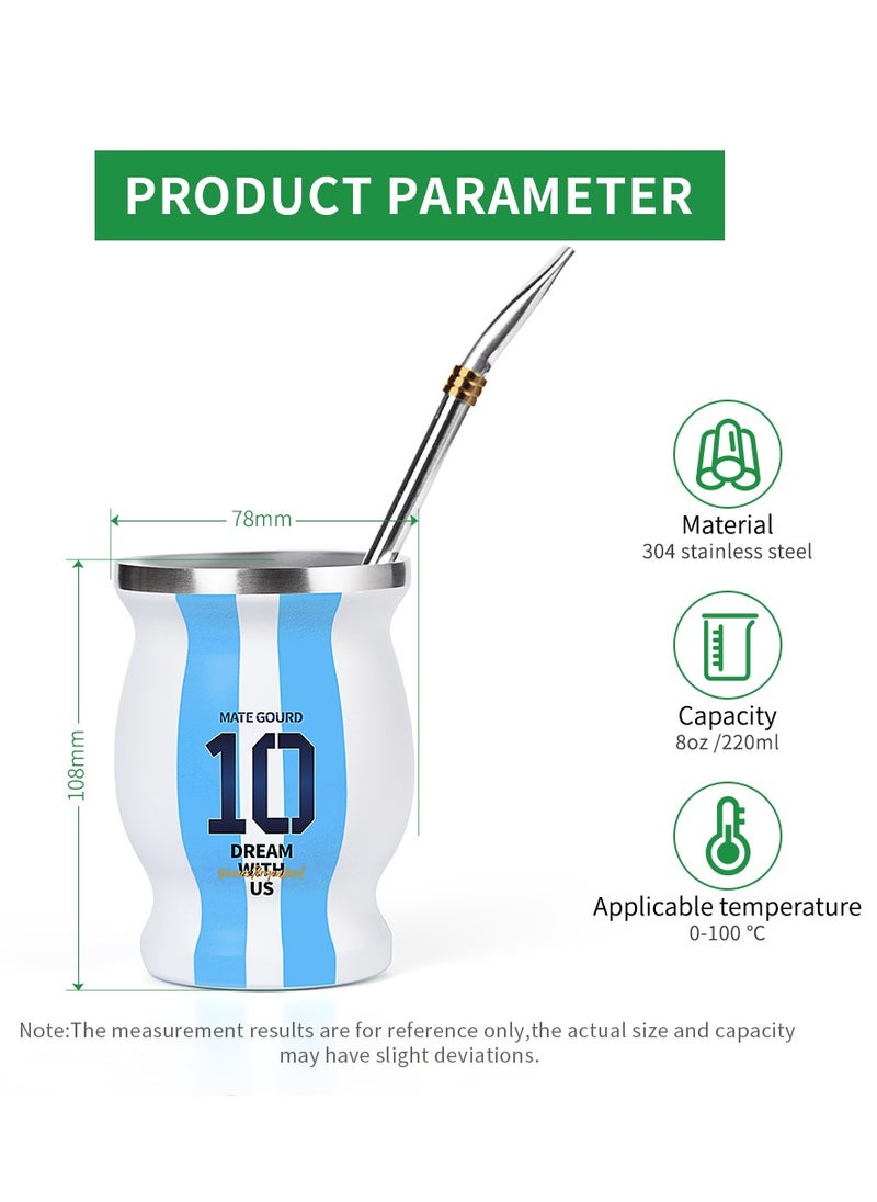 Yerba Mate Cup with Straw and Cleaning Brush, Argentina Mate Gourd Captain Number 10 - pzsku/ZA2DF73C71091D0441E4EZ/45/_/1715938891/22cf66c7-d53c-497e-9979-28da1cc7798d