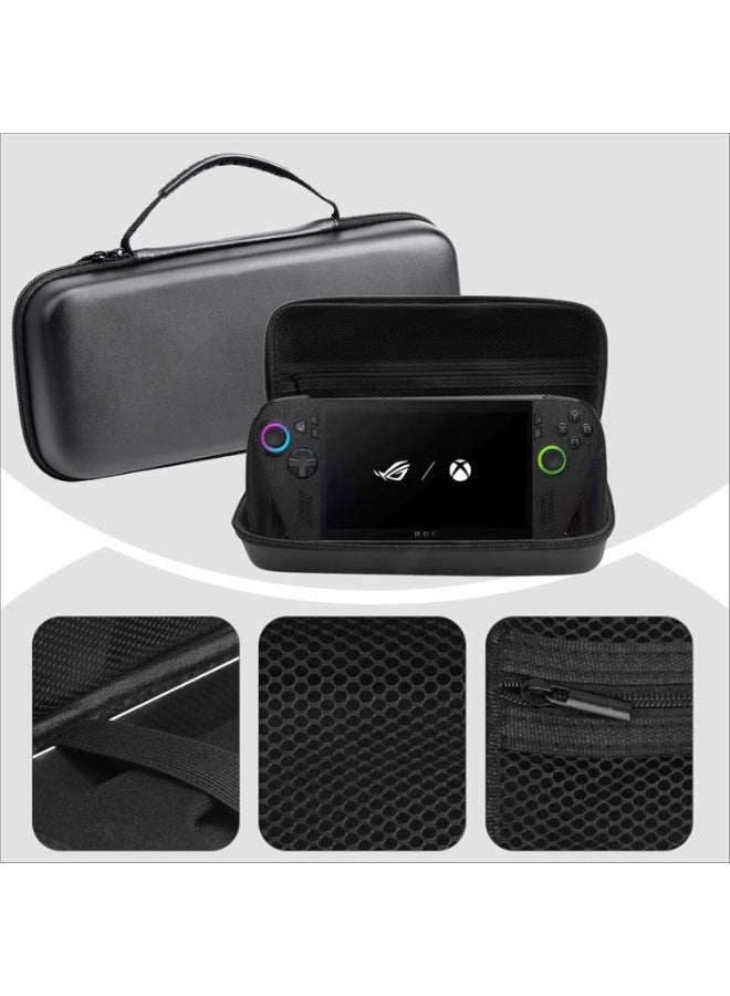 حقيبة حمل محمولة لـ Rog Xbox Alliy X ، حقيبة حمل واقية ضد الانقطاع والصدمات EVA مع سعة كبيرة لـ Rog Xbox Alliy Gaming وحدة التحكم المحمولة والاكسسوارات - Image 3