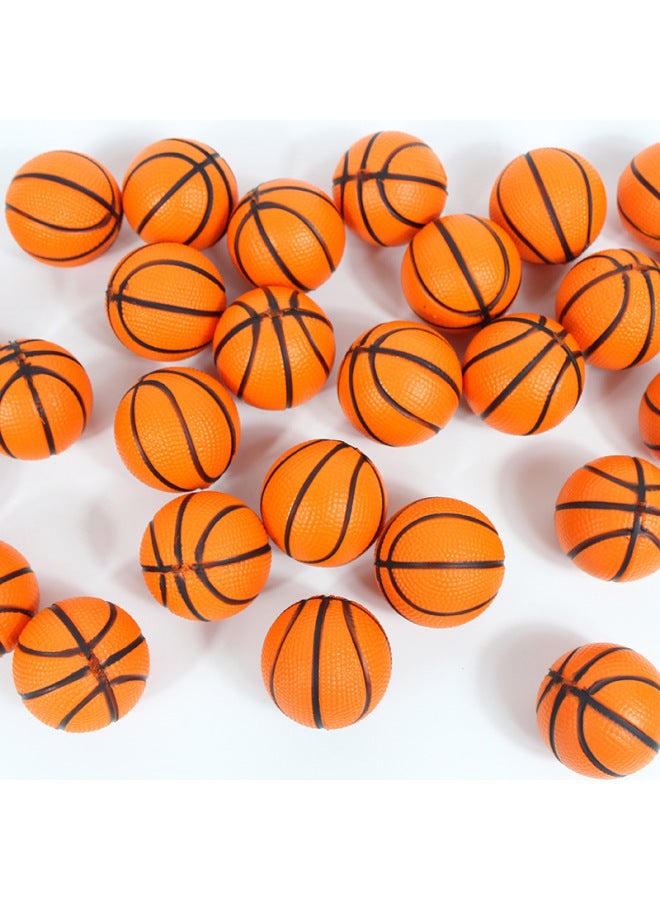 4cm Polyurethane Pu Foam Ball Stress Relief Toys Children's Miniature Small Solid Hand Squeezed Pressure Balls-Color:Other Colors Random - Image 1